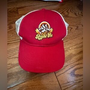 Ben & Jerry’s “Right On” Hat Organic Material

It is one size.